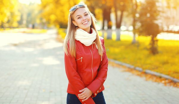 Female student spending time alone