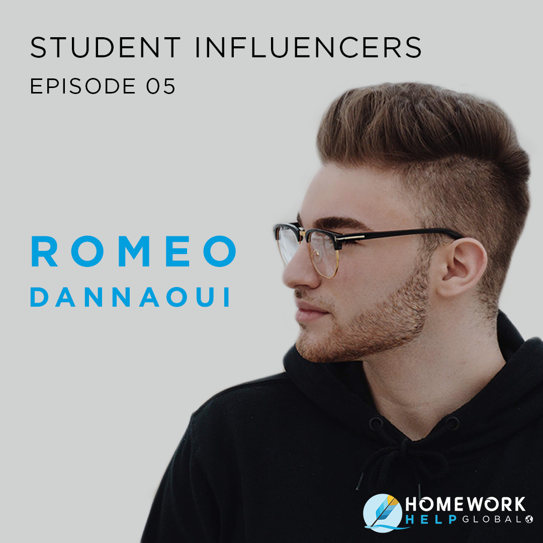 Student Influencers EP5 with Romeo Dannaoui discussing immigration and health science