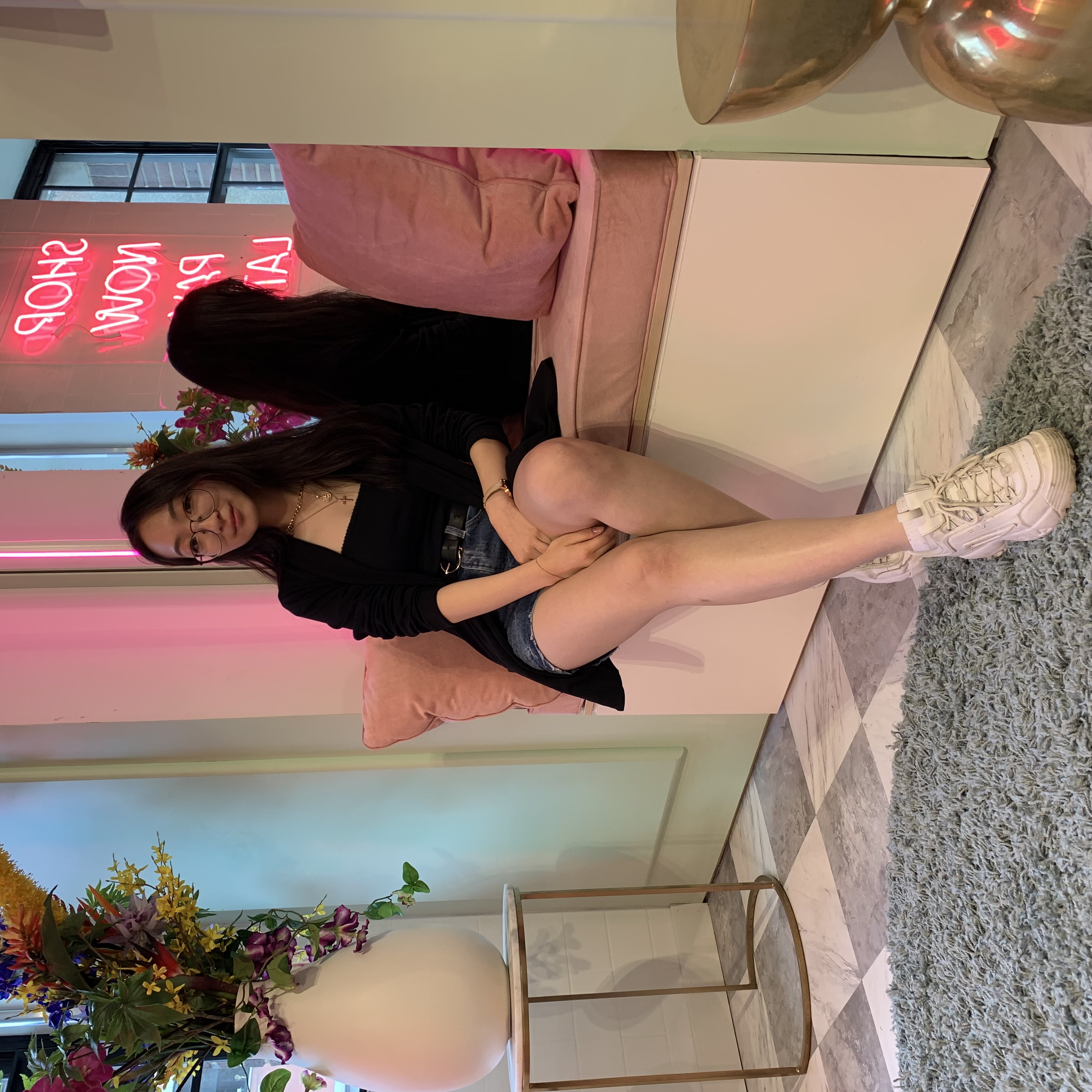 Joanne in studio space