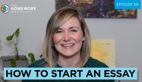 Cath Anne discusses how to start an essay
