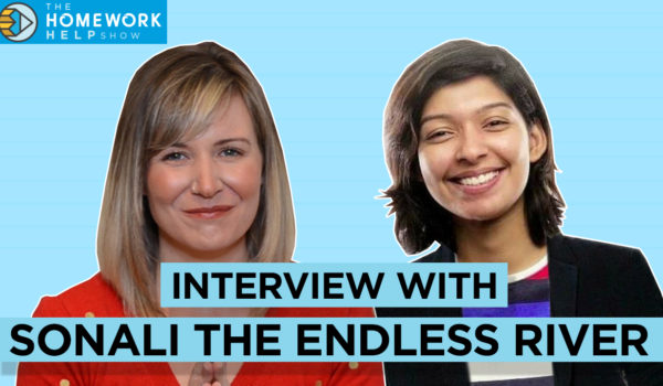 Sonali the endless river with Cath Anne on the Homework Help Show