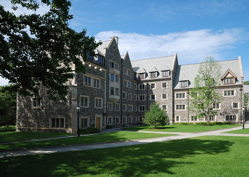 Building at Princeton University in Princeton, New Jersey