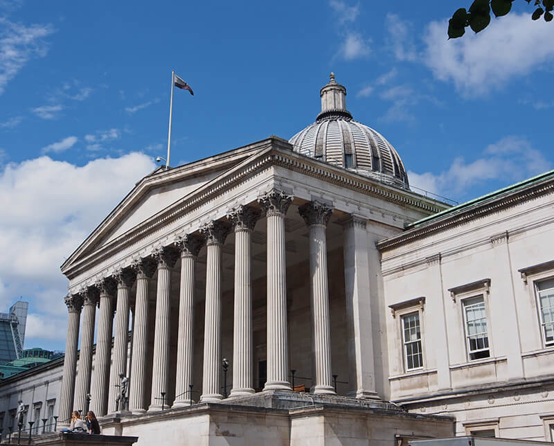 Shot of the University College London located in London, England