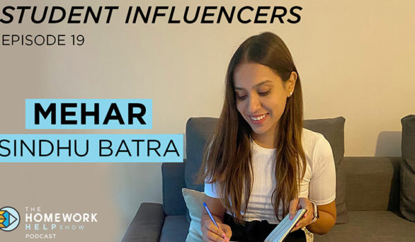 Mehar Sindhu Batra sharing career advice on our Student Influencers Podcast