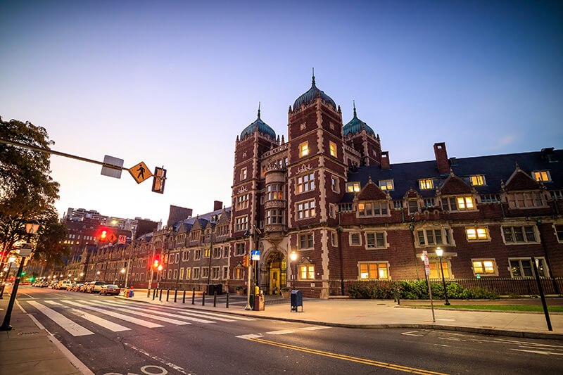 The University of Pennsylvania in Philadelphia, Pennsylvania