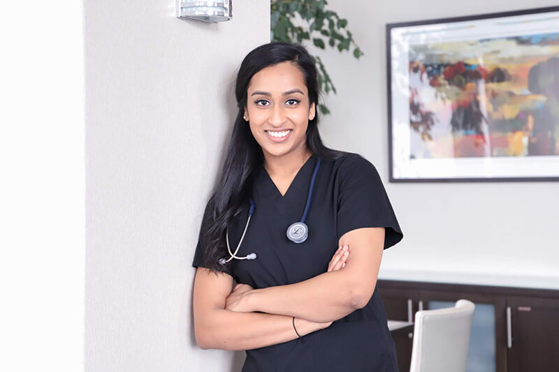 Aurthi shares her experience of going to physician assistant school