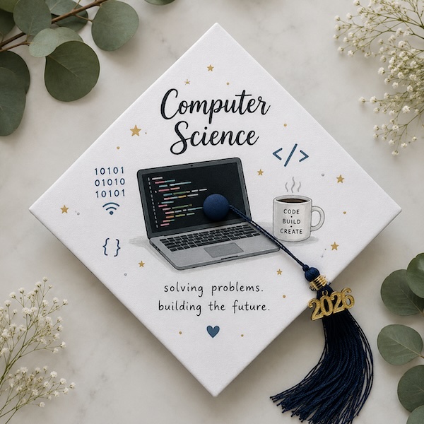 Computer Science Grad Cap