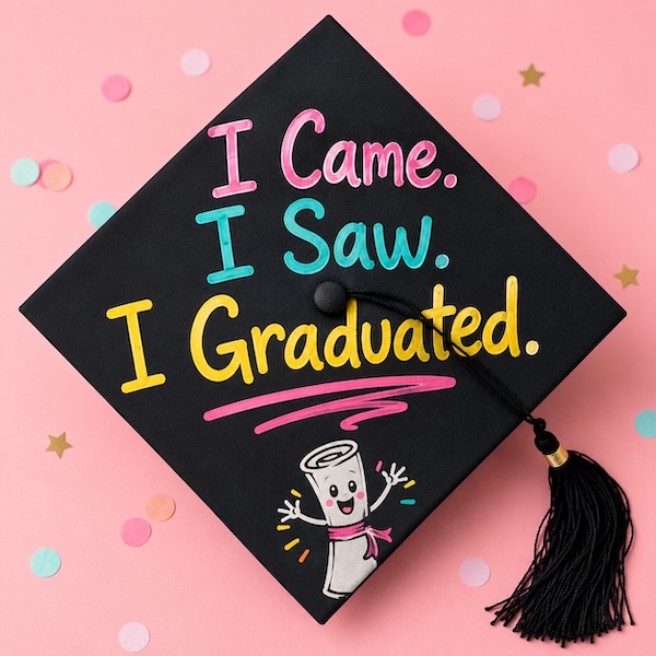 cool grad cap