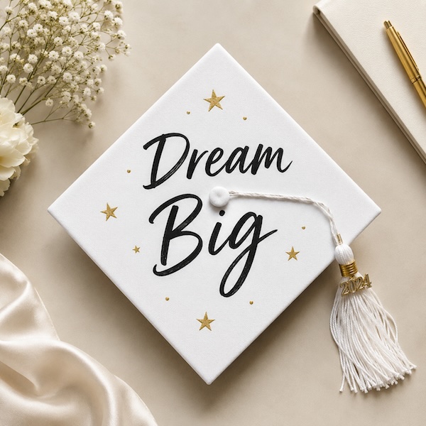 dream big grad cap