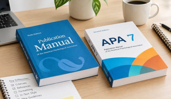 APA 6 vs APA 7 Study Desk